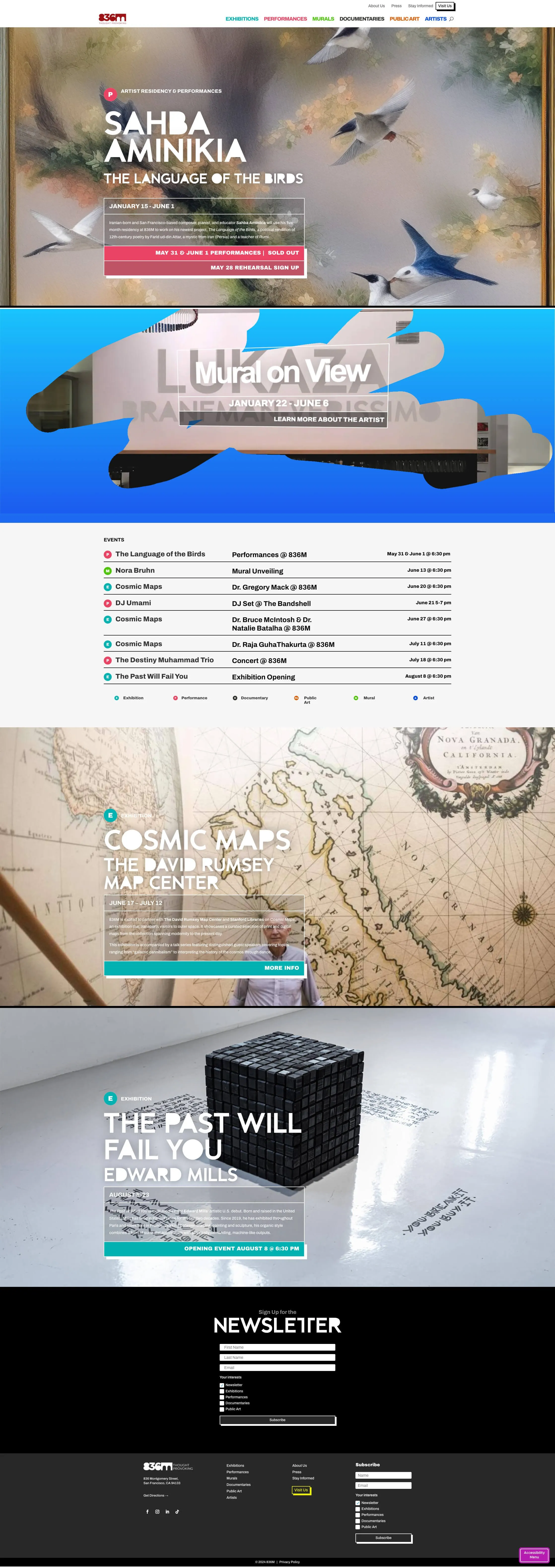 Modernizing 836m.org for Enhanced User Experience and Brand Identity