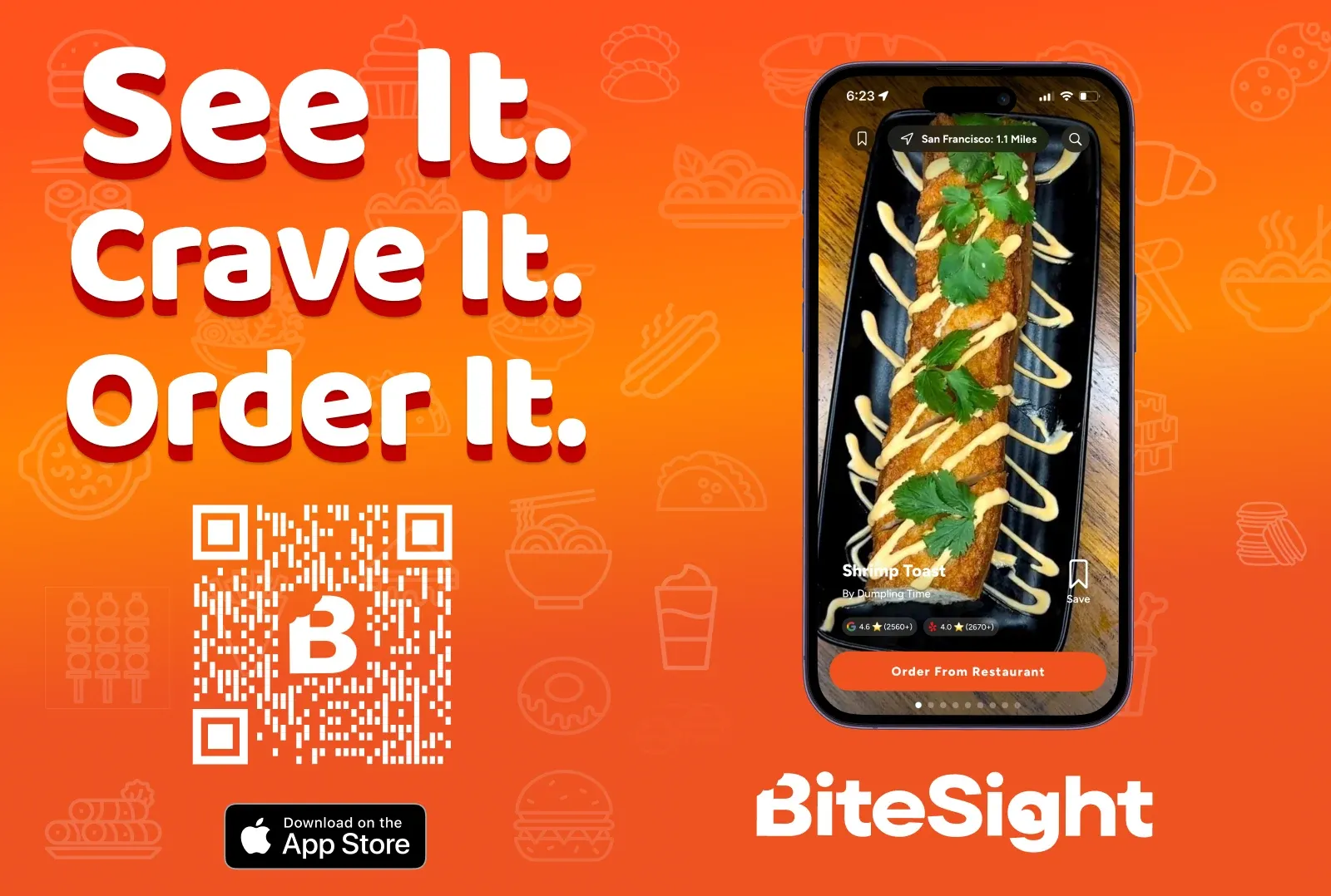 BiteSight - Video Food Delivery App